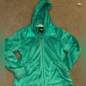 Women’s North Face hooded jacket. Sz L